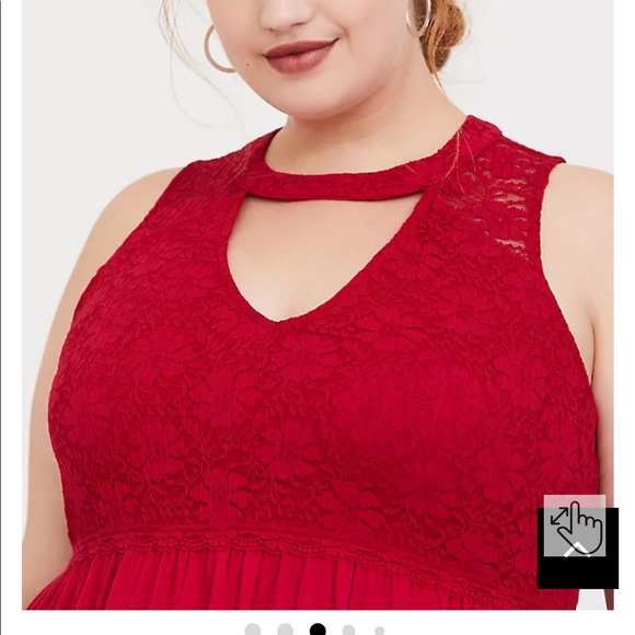 NWT Torrid Lace Top - Picture 8 of 8